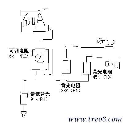 schematic of backlight