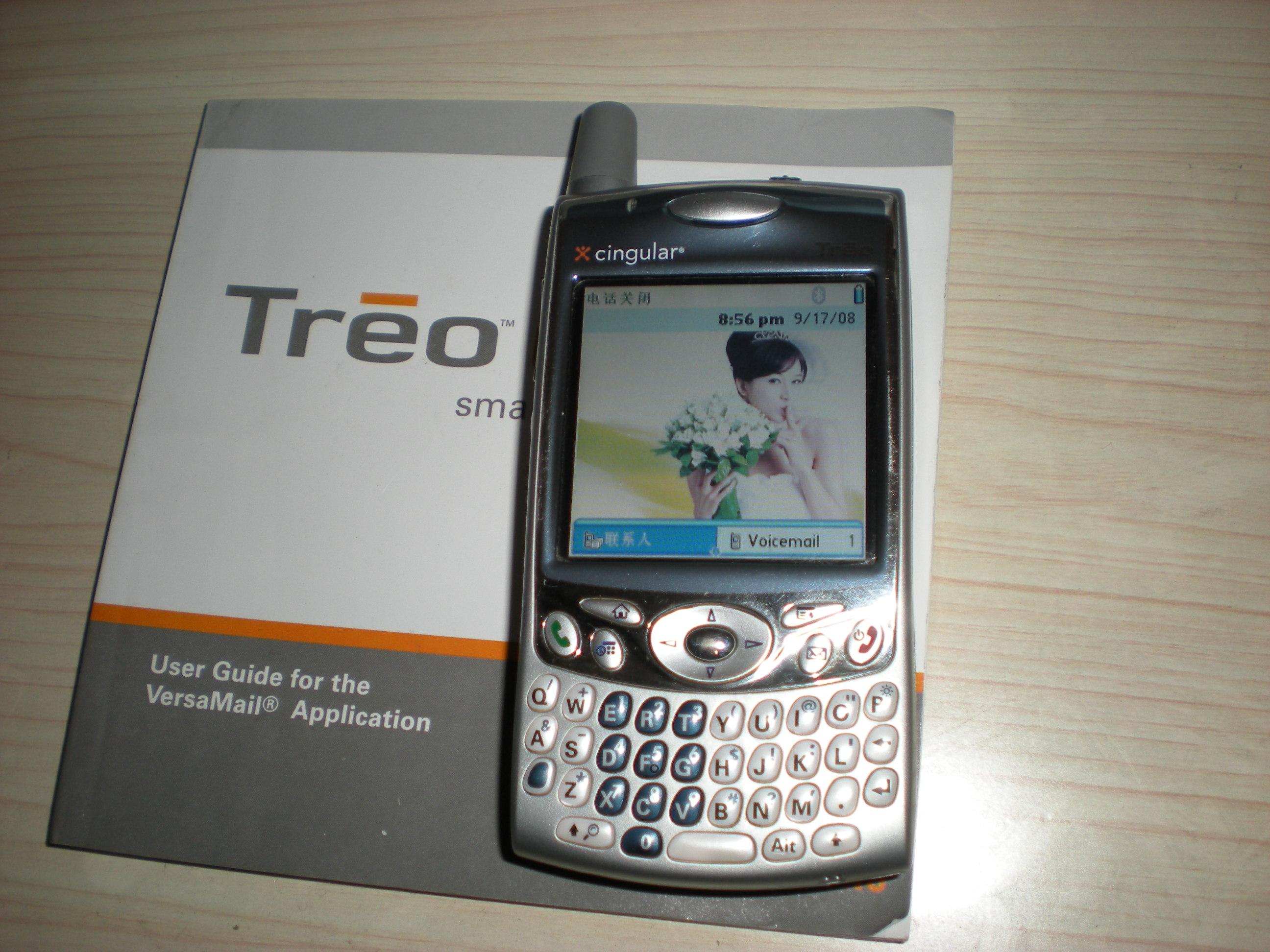 Palm Treo 650美版蓝脸